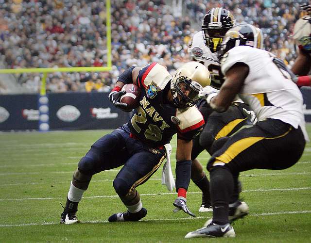 Marcus Curry had a combined 206 rushing and receiving yards in the Texas Bowl.
