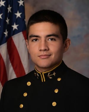 Navy Defensive Lineman Luke Kustra