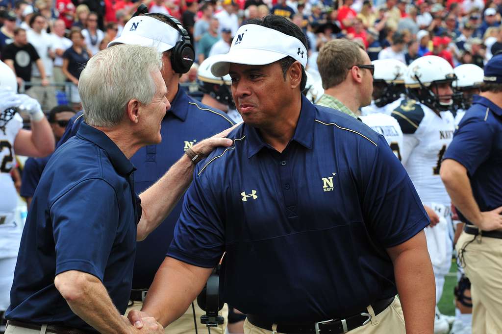 Navy Coach Ken Niumatalolo