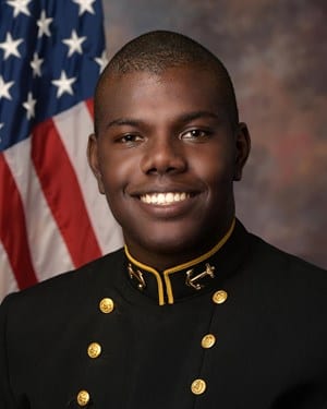 Navy fullback James Harris II