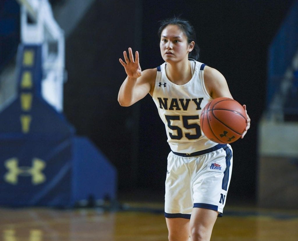 Navy Women's Basketball Guard Mary Kate Ulasewicz