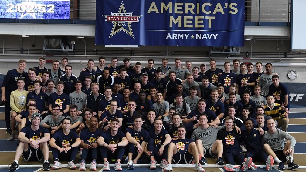 The Navy Men's Track Team