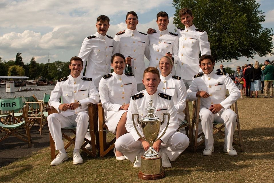 The Navy Rowing team - King's Cup Winners!