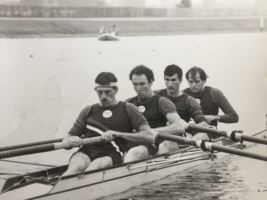 Dan's Rowing experience at Navy helped earn him a spot on U.S. National team.
