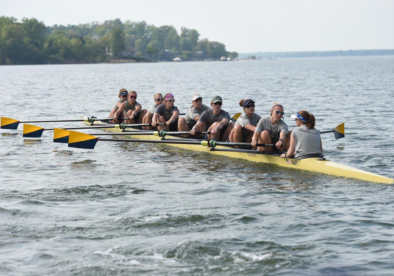 The 2019 Navy Women's Rowing Team Masters of Swing Navy Sports Nation
