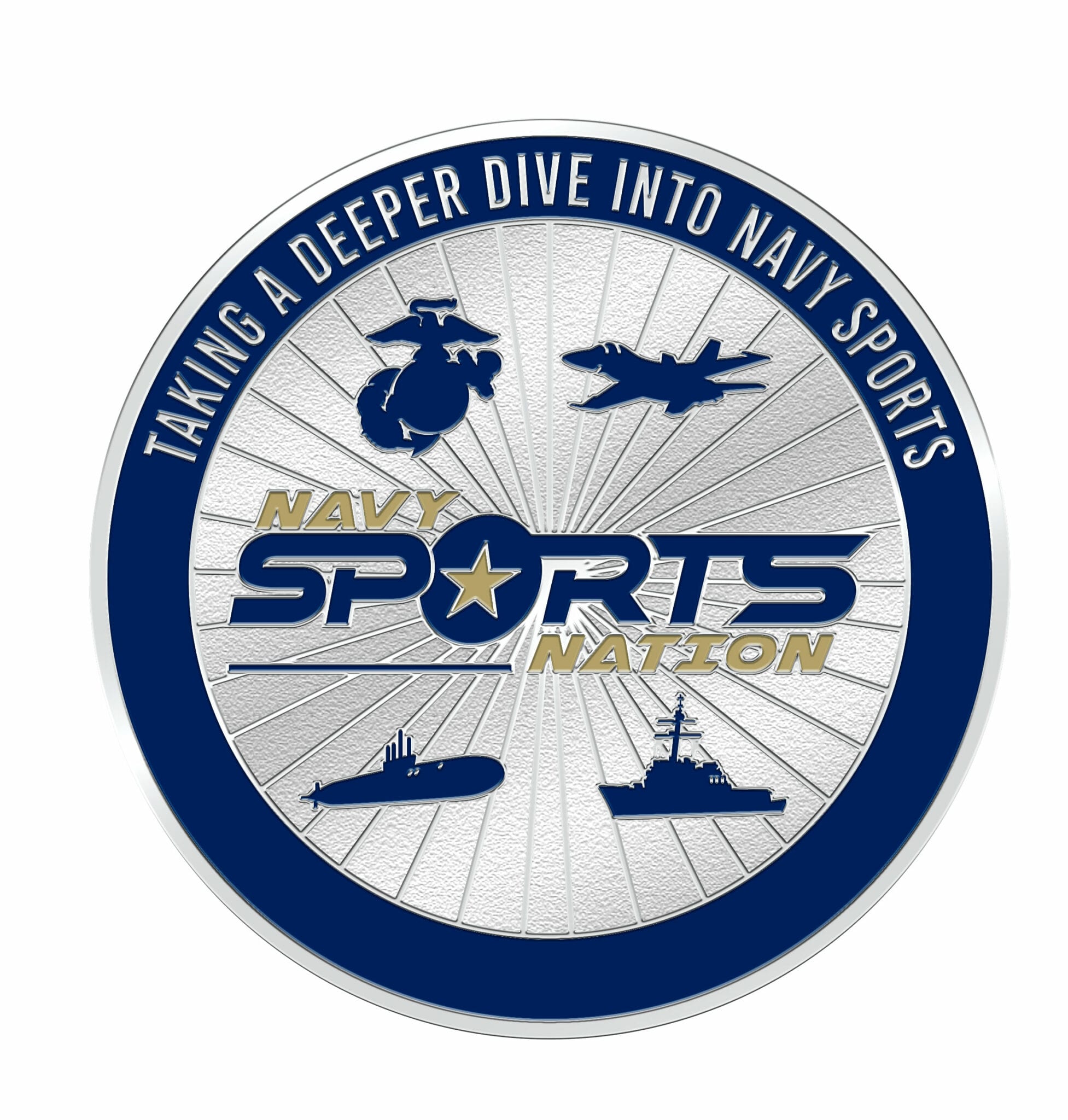 Navy Sports Nation Challenge Coin
