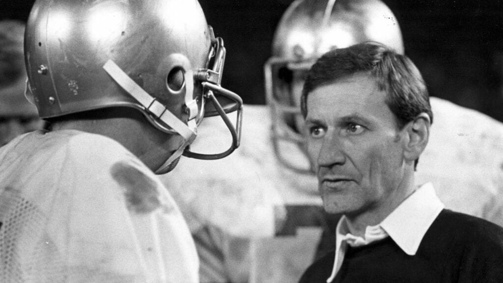 Navy head coach George Welsh (1973-'81) first 100 wins included 55 at Annapolis and 45 at UVA.