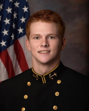 Navy DB Adam Weissenfelds