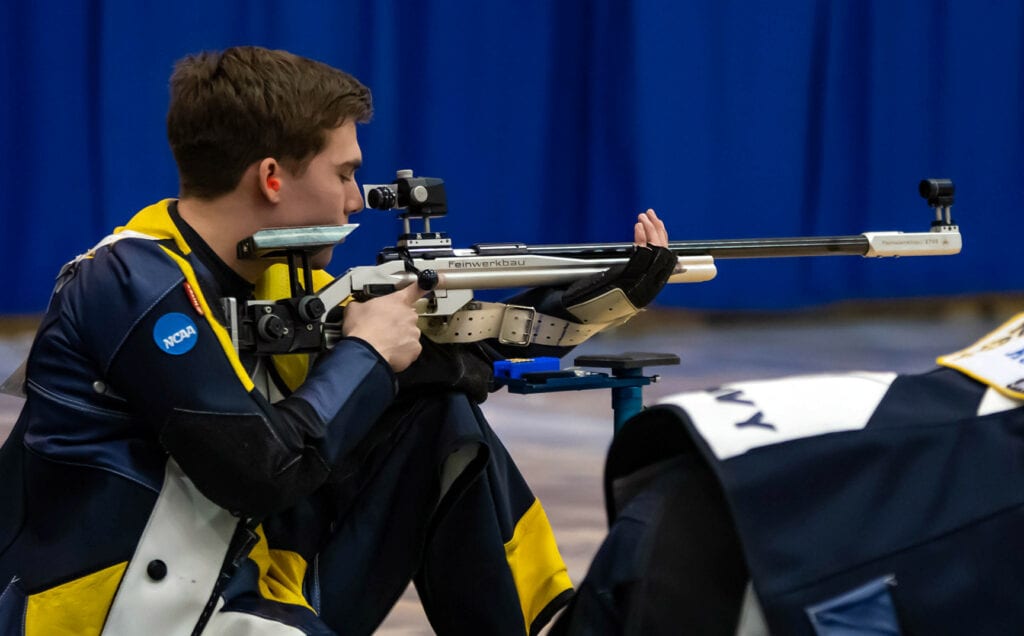 Navy Rifle Athlete Mike Zanti