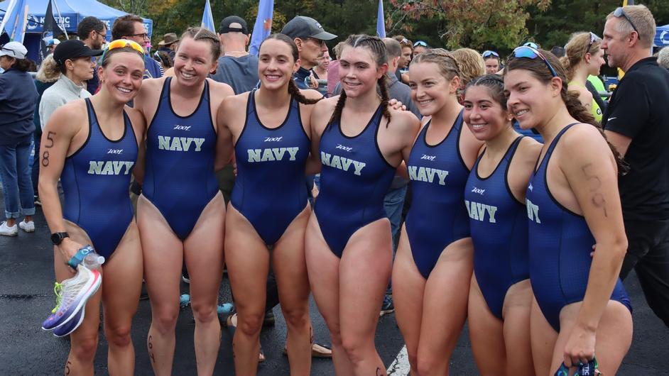 Navy Women's Triathlon team